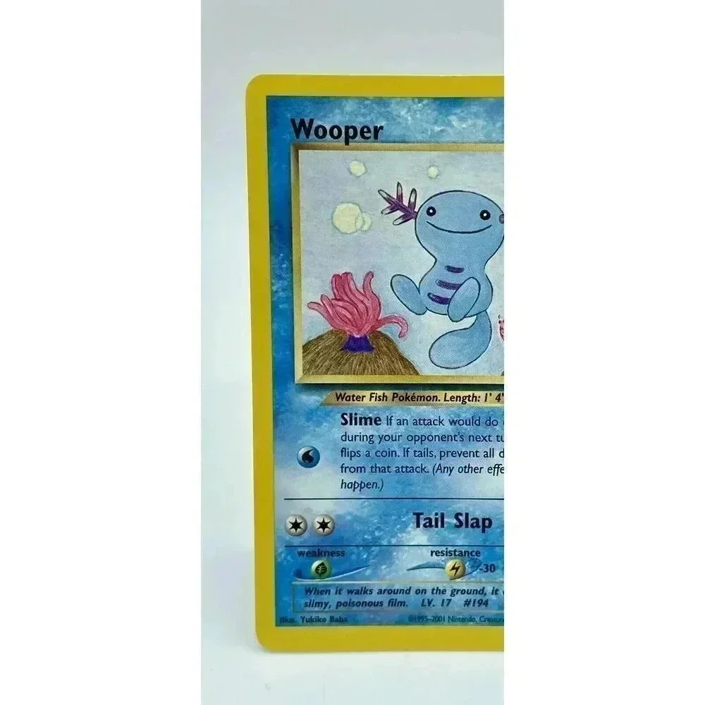 Wooper 71/75 Neo Discovery Unlimited Common Pokémon TCG Non Holo Vintage 2001 LP